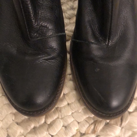 Eric Michael Leather Block Wood Heel Studded Boots Size EU 41 - Picture 14 of 16